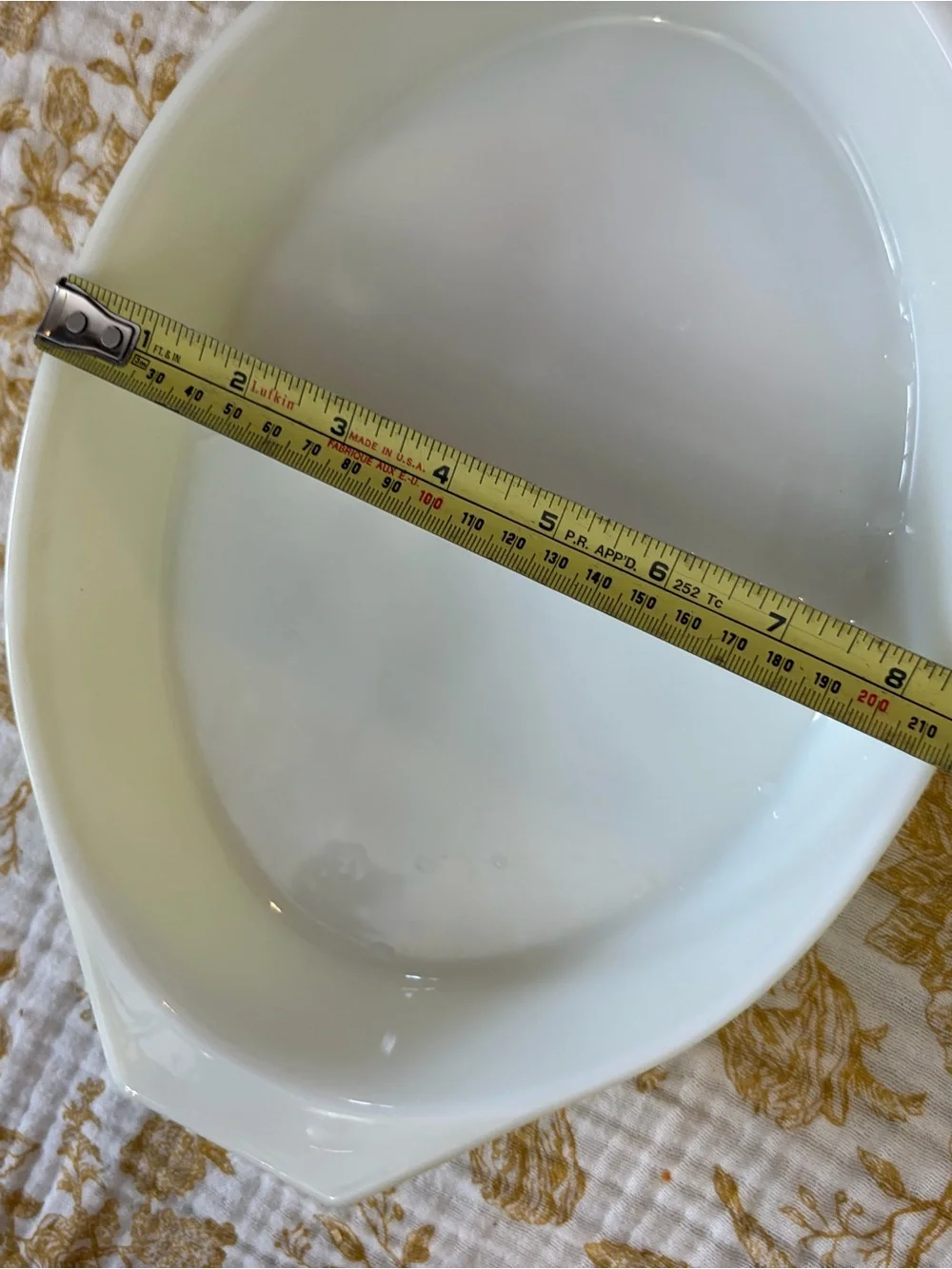 Pyrex Verde Divider Casserole Dish